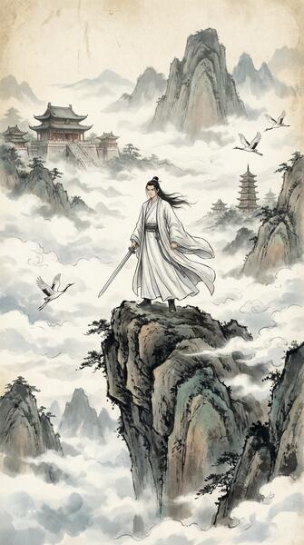 《剑指苍穹》高清武侠视频海报